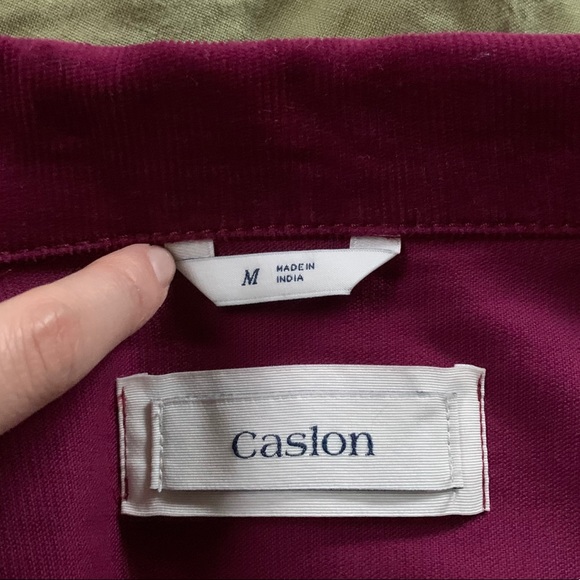 CASLON Deep Ruby Corduroy Blazer - Picture 6 of 6